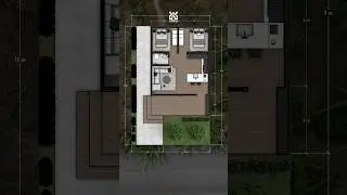 Denah rumah 8x12 ( 96m2 ) #denah #rumah #desainrumah