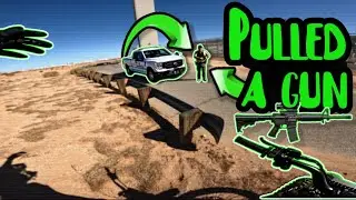 He pulled a gun on me! (Very Scary)