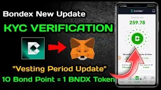 Bondex KYC & Vesting Period Update || Bondex APP Profile Complete #Bondexkyc