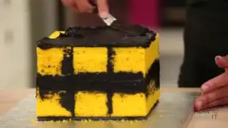 RUBIK'S CUBE CAKE !