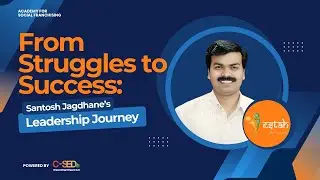 Santosh Jagdhane&rsquo;s Inspiring Journey | Leadership, Mentorship & Social Impact