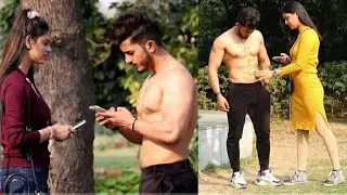 बॉडी देखकर बनी गर्लफ्रेंड | Sam Khan Body | Sam Khan Six Pack | Sam Khan Photo Click Prank