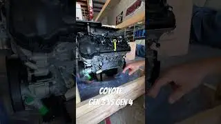 Coyote GEN 3 vs GEN 4 #coyoteswap #automobile #broncoswap #broncomods #engine