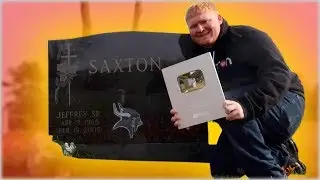 DEDICATING MY 100K PLAY BUTTON TO MY DAD! *emotional*