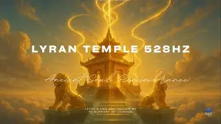 528Hz Lyran Temple Frequencies 🦁 Soul Remembrance & Ancient DNA Awakening (2h Meditation Music)
