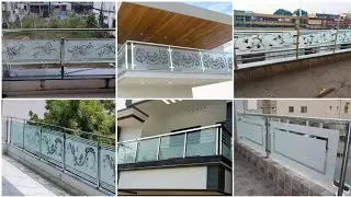 Latest Glass Railing Balcony Design 2026 || Balcony Glass Price || Balcony Design || Steel Railing