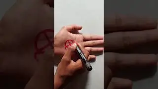 How To Draw Cow 🐮 On The Hand #shorts #cow #handdrawing