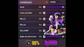 SENSI DO IMPOSS&Iacute;VEL 2025!😈 NOVA ATUALIZA&Ccedil;&Atilde;O! a MELHOR SENSIBILIDADE COM E SEM DPI PARA SUBIR CAPA