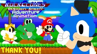 Rockclones Dr.Golden&rsquo;s Attack!! Adventure Animation | 2nd Anniversary | Animation 2025