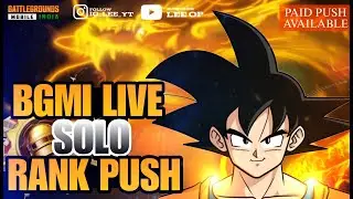 SOLO TOP 10 RANK PUSH | PAID PUSH AVAILABLE #solo #soloconquerorrankpushgameplay #rankpush