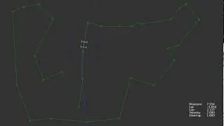 Autonomous vehicle driving simulation