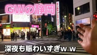 GW夜の静岡が賑わいすぎw w w(静岡旅行)