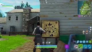 Follow The Treasure Map in Snobby Shores
