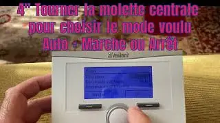 REGLAGE CHAUFFAGE VAILLANT ECO
