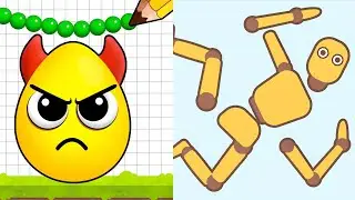 Draw To Smash Vs Ragdoll Break - Up To Max Level SpeedRun Gameplay 