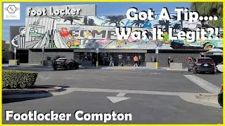 Sneaker Shopping at Footlocker Hype Store, Footlocker Compton