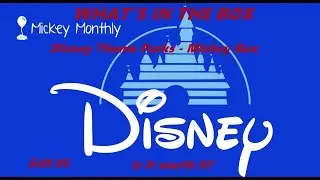 Mickey Monthly Theme Parks Box