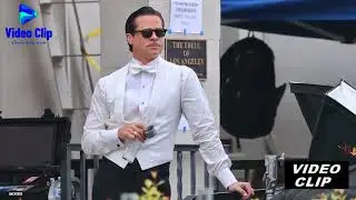 Brad Pitt luce elegante en el set de 'Babylon' en Los &Aacute;ngeles