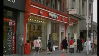 Wimpy Restaurant | 1980's Oxford Street | London | Fast Food | Thames TV | 1980's