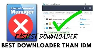 Free Download Manager (FDM)/High-speed downloader for Windows (Free)