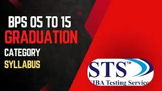 BPS 05 To 15 | Graduation Category | Syllabus 