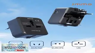 JMMO Travel Adapter Worldwide All In One Universal Travel Adaptor AC Power