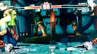 SSFIV Ninja Madness 5: TheNinjaFlashX (Vega) vs. Ermac445 (Guy)