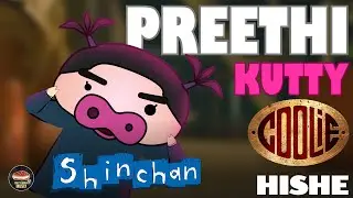 Preethi Kutty song - Buri Buri - Coolie | Shinchan - ButterBun Musix