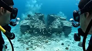 Underwater WWII Tank Graveyard &mdash; Inside the Lost Steel Beasts of the Pacific