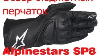 / Мото Экипировка / Обзор мотоперчаток alpinestars sp8