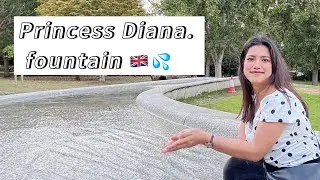 ✨ Exploring Princess Diana Memorial Fountain | Family Day Out in London 🇬🇧💦 🌊 🌳