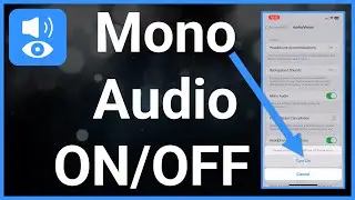 How To Turn On Or Off Mono Audio On iPhone