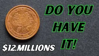 Hidden Treasures: 2 Euro Cent Coins Worth Big Money!The Most Valuable 2 Euro Cent Coins You Look For