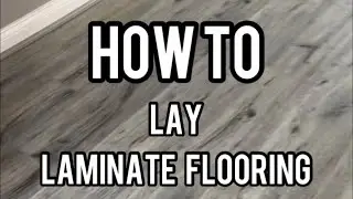 HOW TO FIT  a room in LAMINATE FLOORING #flooringexperts #diy #doityourself#tips