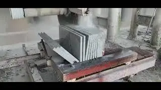 Pandora Cutting tiles for pool production