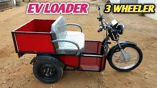 EV LOADER | Electric 3 Wheel Loader Scooter | for Handicap people Senior citizen and Small business