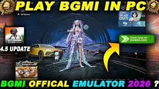 How To Play BGMI 4.5 Update On PC & Laptop (Easy Install Guide 2026)🔥