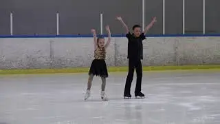 Ashley SLATTER / Ati Ongay PEREZ free dance Halloween Cup Budapest 2017