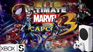 ULTIMATE MARVEL VS CAPCOM 3 - Teste no Xbox Series S