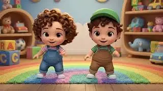 Wiggle Wiggle Walk! 🔴 Fun Dance Song for Kids | Action & Exercise Song for Toddlers
