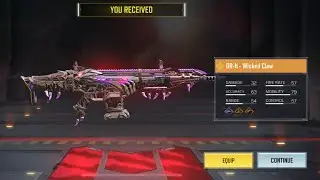 Finally changed my mind and bought this DRH wicked claw | one of the best legendary in codm