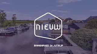 Nieuw in de verkoop in Jutrijp : wonen aan het water!