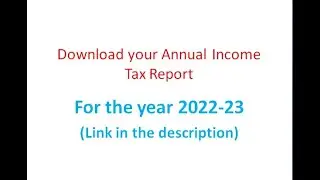 Download Annual tax statement 2022 23 #fbr #taxreturn #taxreturn2023 #taxrefund2022