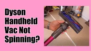 Dyson ● Головка пылесоса не вращается? ● Заставьте её работать снова с помощью простого решения ✅