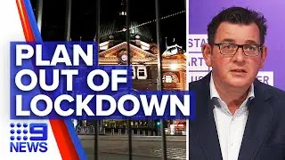 Coronavirus: Lockdown roadmap to be revealed on Sunday | 9 News Australia