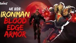 Marvel Rivals (PS5) Blood Edge Armor Ironman Gameplay 4K 60fps