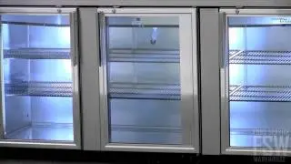 True Stainless Steel Back Bar Cooler Video (TBB-4G-S)