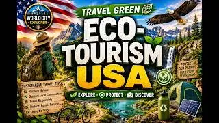 Eco tourism In America Sustainable Travel Tips! Top Sustainable Travel Video | WorldCity Explorer