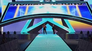 Roman reigns vs the miz (universal ￼championship match)