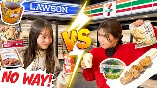 Which Japanese Convenience Store Is Better? 🇯🇵 7-Eleven vs Lawson | Real japanese conversation